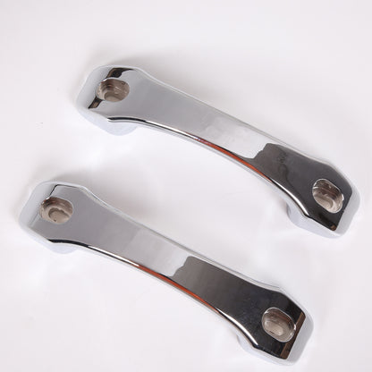 Silver Pair Set Pull Grab Handle A Pillar Alloy Post Trim For Hummer H2 03-07 US 17