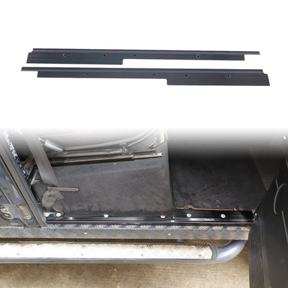 Steel Interior Door Sill Trim Guard Plate Trim For LR Defender L316 2004-2018 6