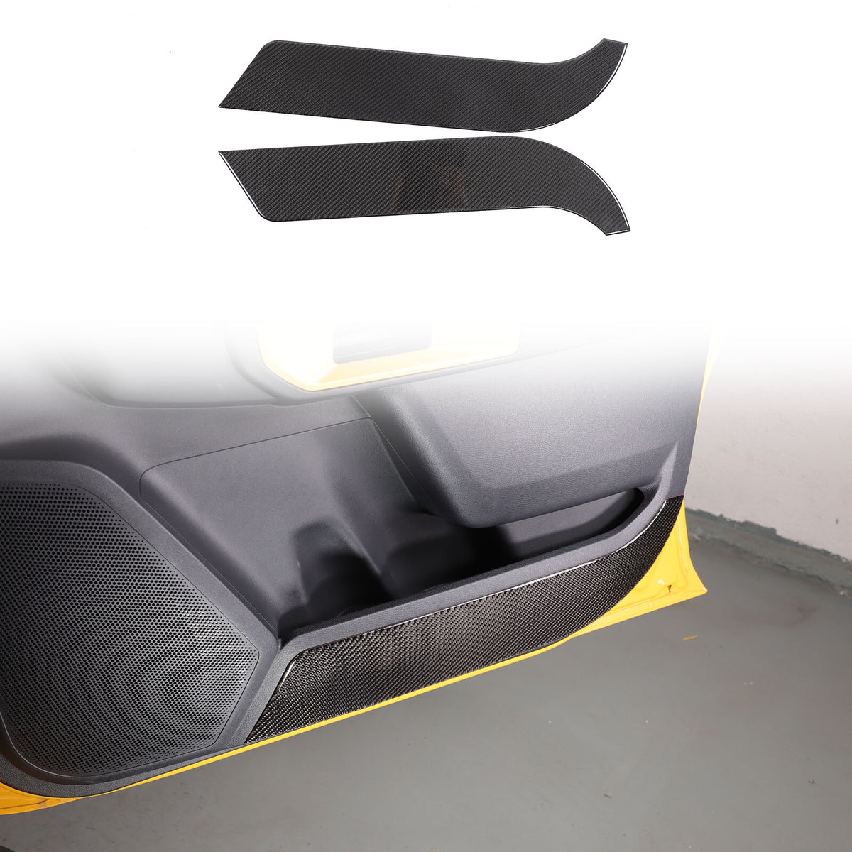 Front & Rear Door Bottom Anti-Kick Sticker Trim For Ford Ranger Raptor T9 2024 2