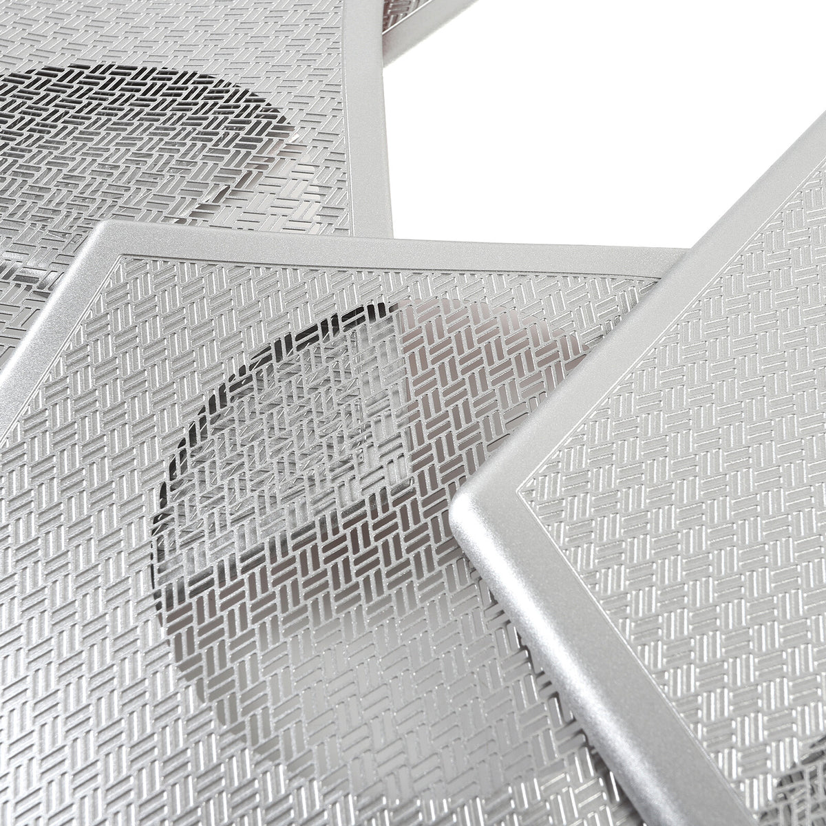 Silver Steel Front& Rear Door & Audio Speaker Tweeter Mesh Cover For BMW X1 23+ 12