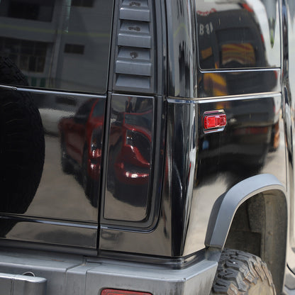 Fit For Hummer H2 Smoked Blackout Tail Light Covers 2003-2009 Models 7