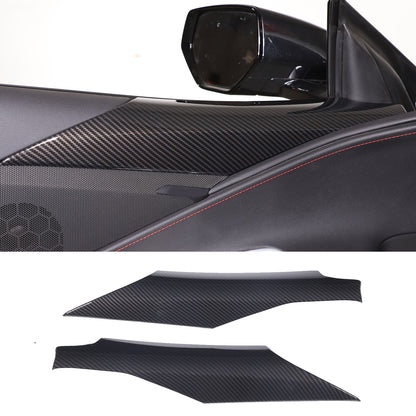 Carbon Fiber ABS Interior Decoration Cover Trim Kit For Corvette C8 2020-2025 - Styles 6-10 11