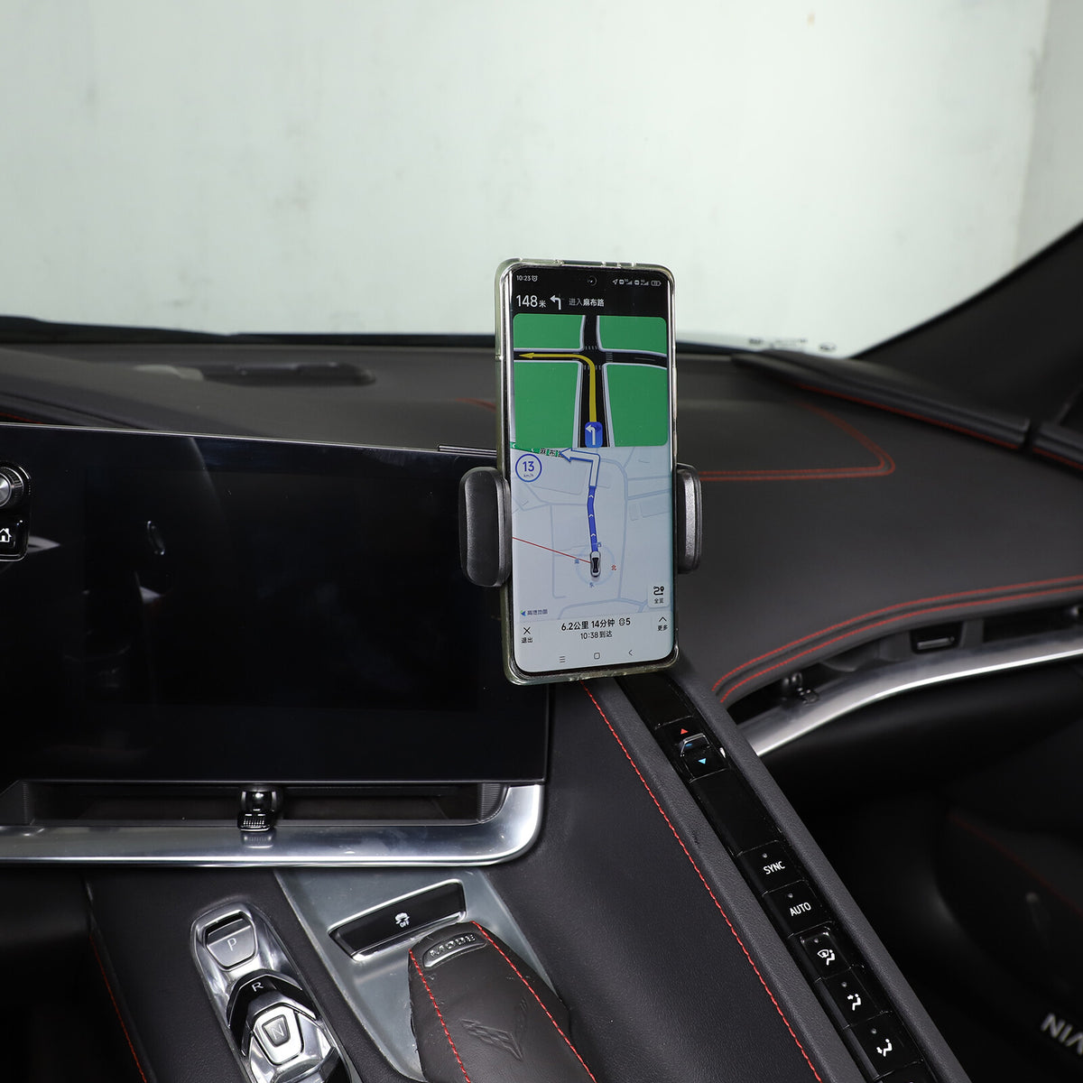 Center Console Interior Dashboard Phone Holder Mount Bracket For Corvette C8 20+ 33