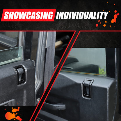 Aluminum Door Latch Outer Trim Cover For Land Rover Defender 90 L316 2004-2018 10