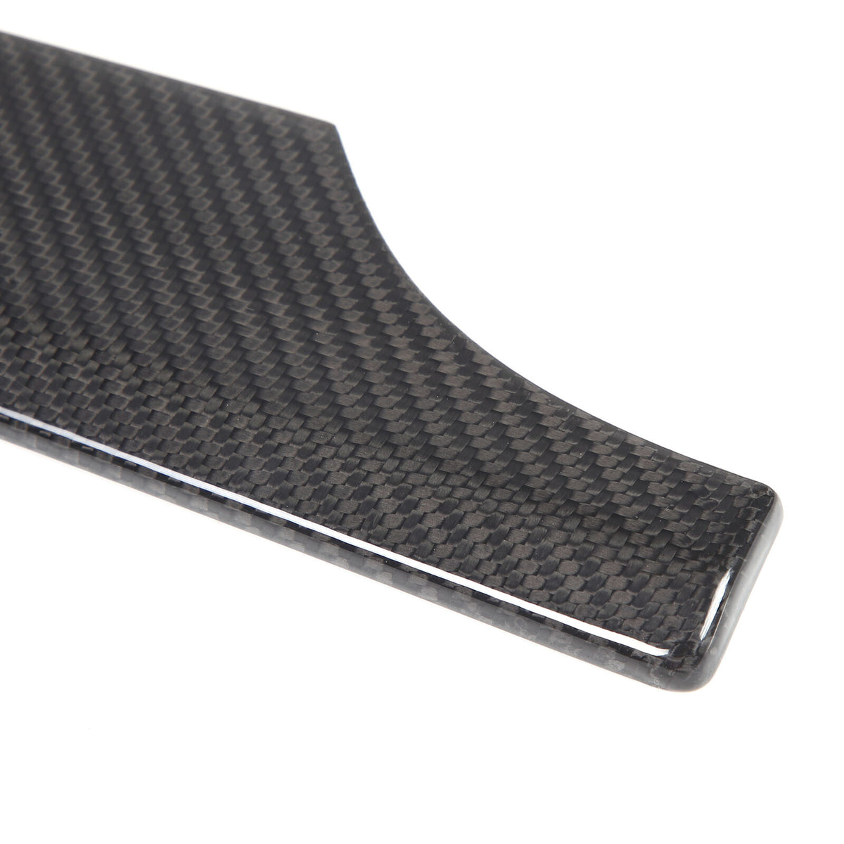 Real Carbon Fiber Dashboard Side Console Pitched Horn Cover For Corvette C8 20+ 6