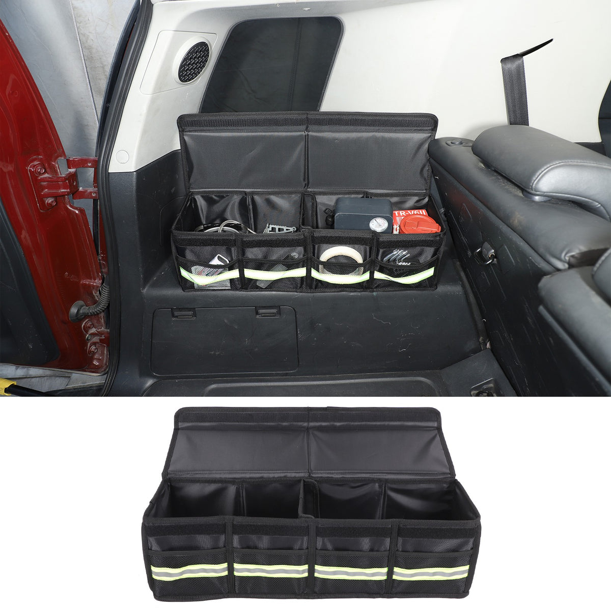 Trunk Cargo Left Side Storage Organizer Box For Toyota FJ Cruiser 2007-2021 8