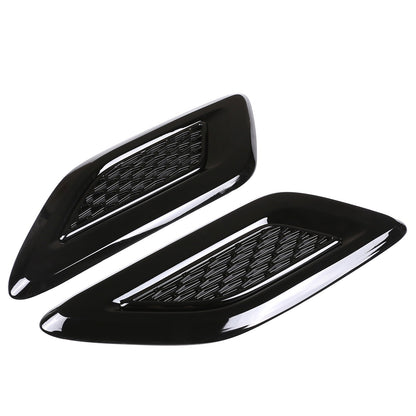 Piano Black ABS Exterior Hood Air Vent Trim For Range Rover Vogue L460 2023+ 11