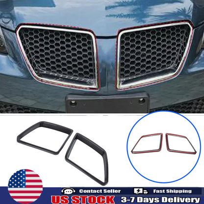 ABS Carbon Fiber Exterior front Grille frame Cover Trim For Pontiac G8 08-09 US 1