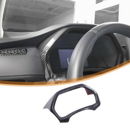 Carbon Fiber ABS Dashboard Instrument Trim For Toyota Grand Highlander 2024+ US 16