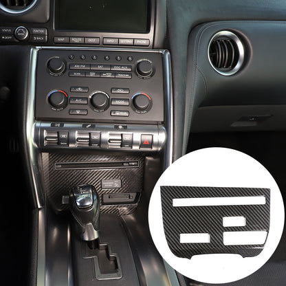 REAL Carbon Fiber Interior Center Trim Cover Set Kit For Nissan GTR R35 2008-16 8