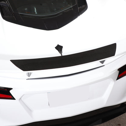 Carbon fiber Wing Lip Spoiler Tail Roof Trim Trunk Lid For Corvette C8 20-26 US 6