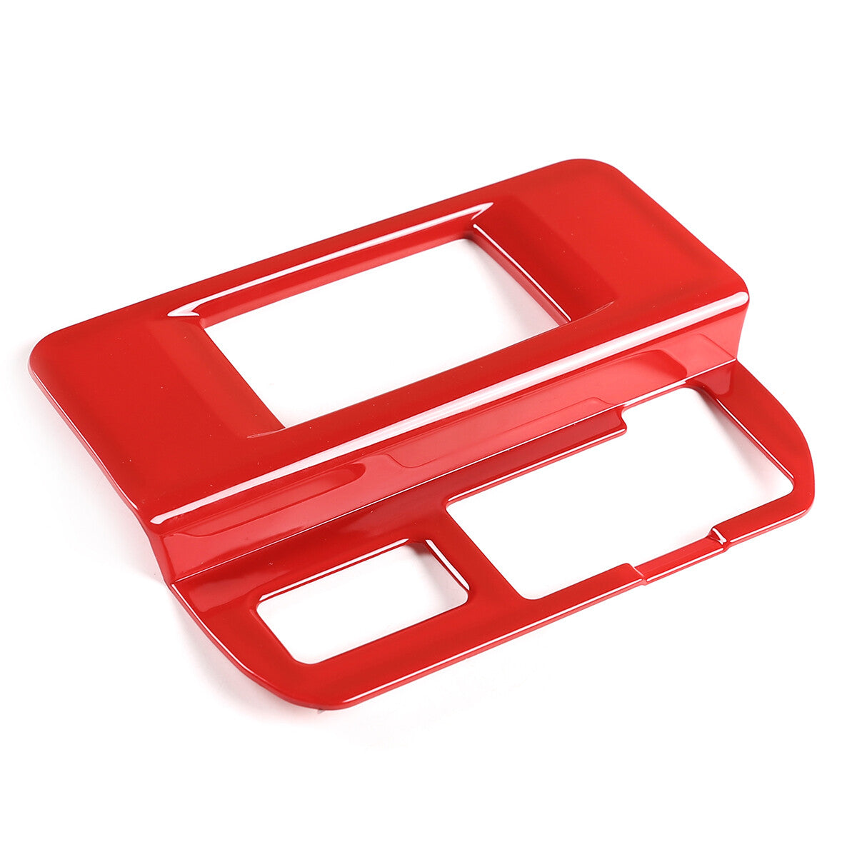 21PCS Red ABS Interior Central Control Decorative Trim For Toyota Tacoma 2016-20 9