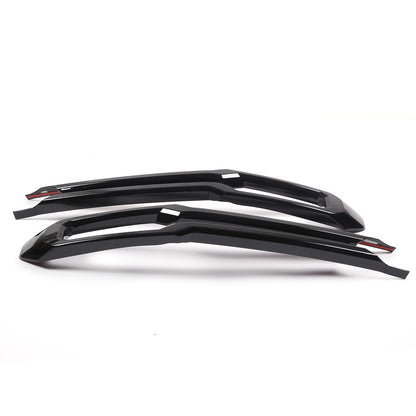 Gloss Black Center Front Bumper Grille Grill Trim Cover Fits 22-24 Ford Maverick 8
