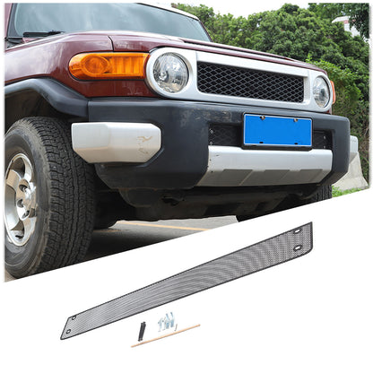 Black Front Mesh Lower Grille Grid Insert Net Screen For Toyota FJ Cruiser 07-21 1