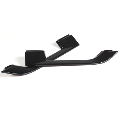 Glossy Black ABS Side Fender Air Vent Cover Trim For Jaguar F-TYPE 2013-20 7