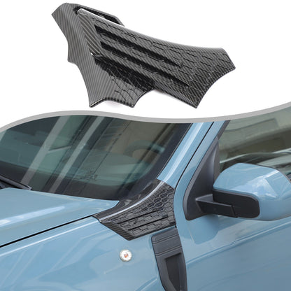 Carbon Fiber ABS Side Fender Upper Trim For Ford Maverick 2022+ US 4