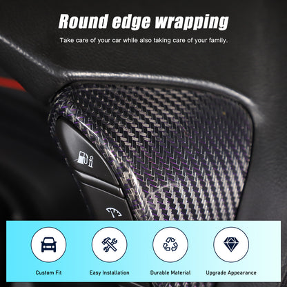 Real Carbon Fiber Interior Dashboard Console Frame Trim For Corvette C6 2005-13 16