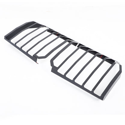 Black Alloy Rear Tail light lamp Cover trimFor Toyota Land Cruiser LC250 24+ 21
