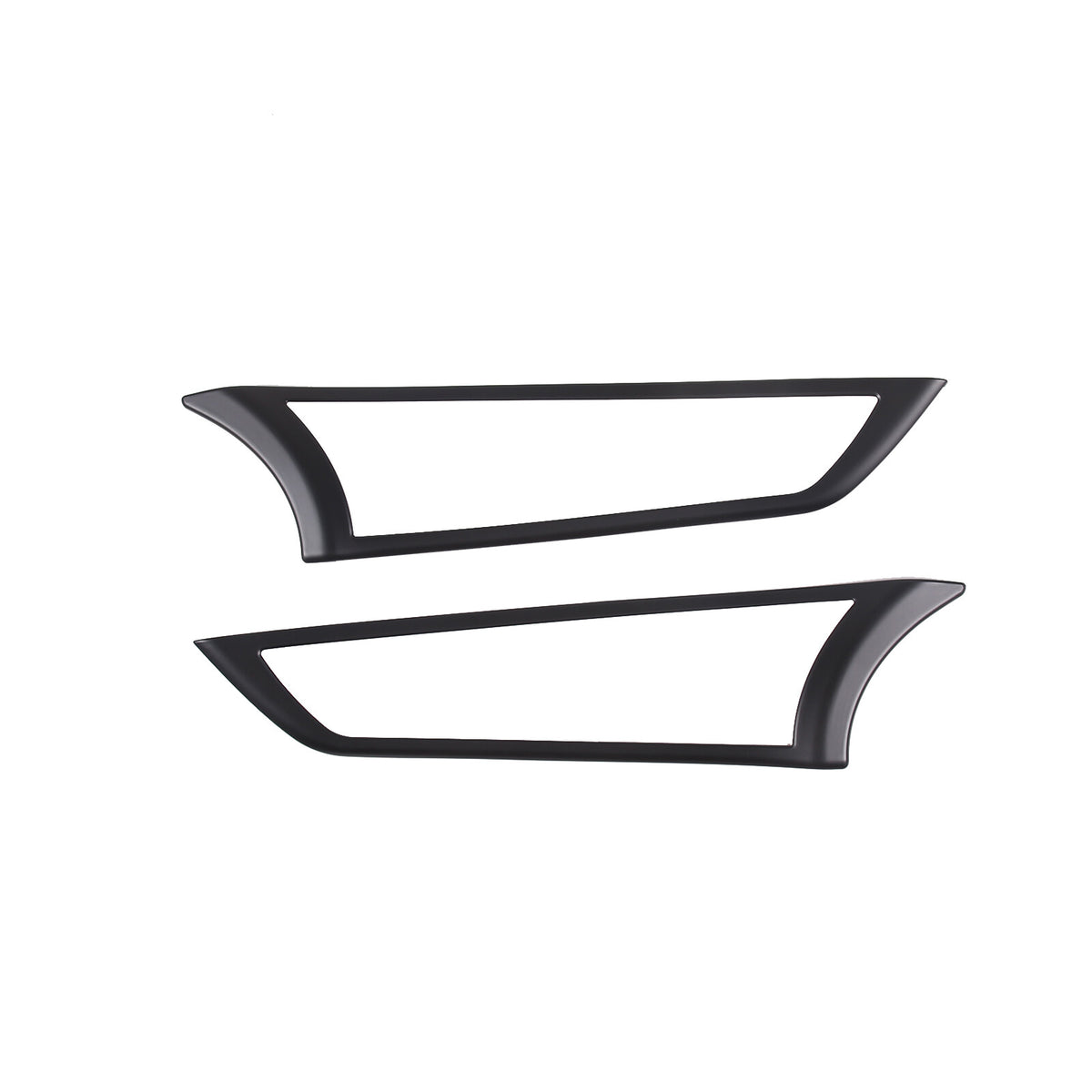 Matte Black Inner Door Handle Frame Cover Trim Fit For 2013-24 Jaguar F-TYPE US 7