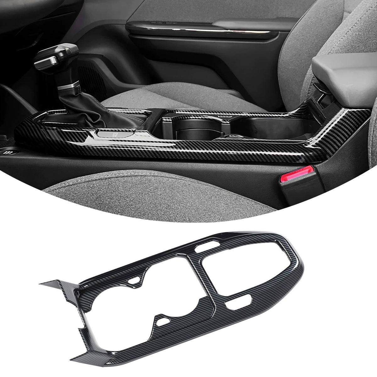 ABS Carbon fiber Interior Cover Trim Decor Accessories For Kia K4 2025+ 2