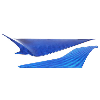 Blue Real Carbon Fiber Full Interior Set Decor Trim Kit for Corvette C8 20-25 - Variants 1-5 30