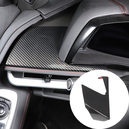 Carbon Fiber ABS Interior Full Decor Cover Trim Kit For Corvette C8 2020-2025 - Styles 46-50 56