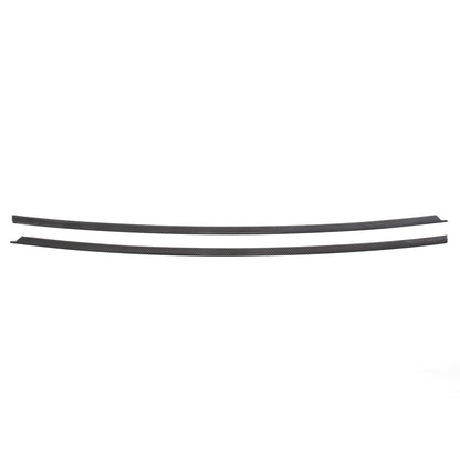 Real Carbon Window Sill Strip Cover Trim For Corvette C8 Coupe Z51 Z06 Z07 20+ 5