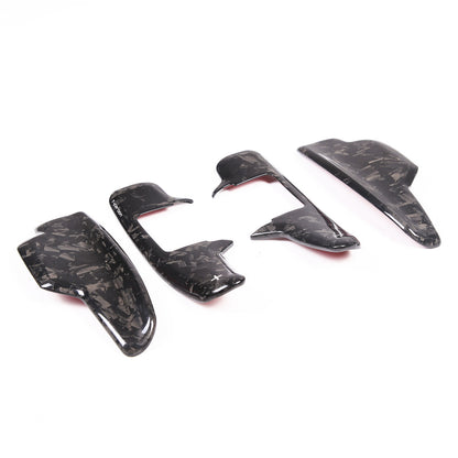 Forged Real Carbon Fiber Gear Shift Paddles Paddle Shifters For Corvette C8 20+ 12