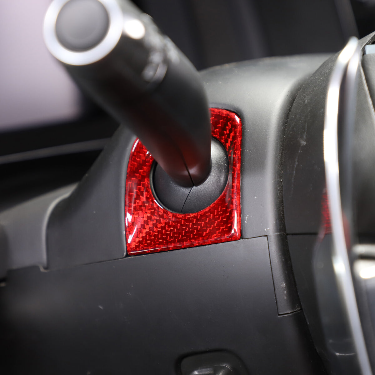 Red Real Carbon Fiber Full Interior Set Decor Trim Kit for Corvette C8 20-25 - Styles 31-35 43