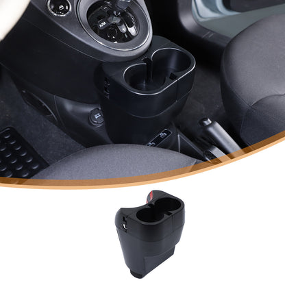 Center Lower Cup Storage Box Organizer Tray For Fiat 500 Abarth 595 695 2016+ 4