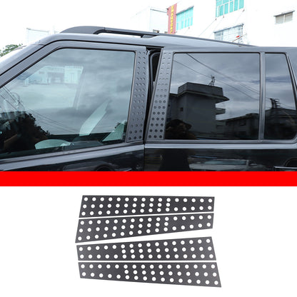 Black Alloy Window Center Pillar Trim Panel For Land Rover Discovery 3&4 04-16 12