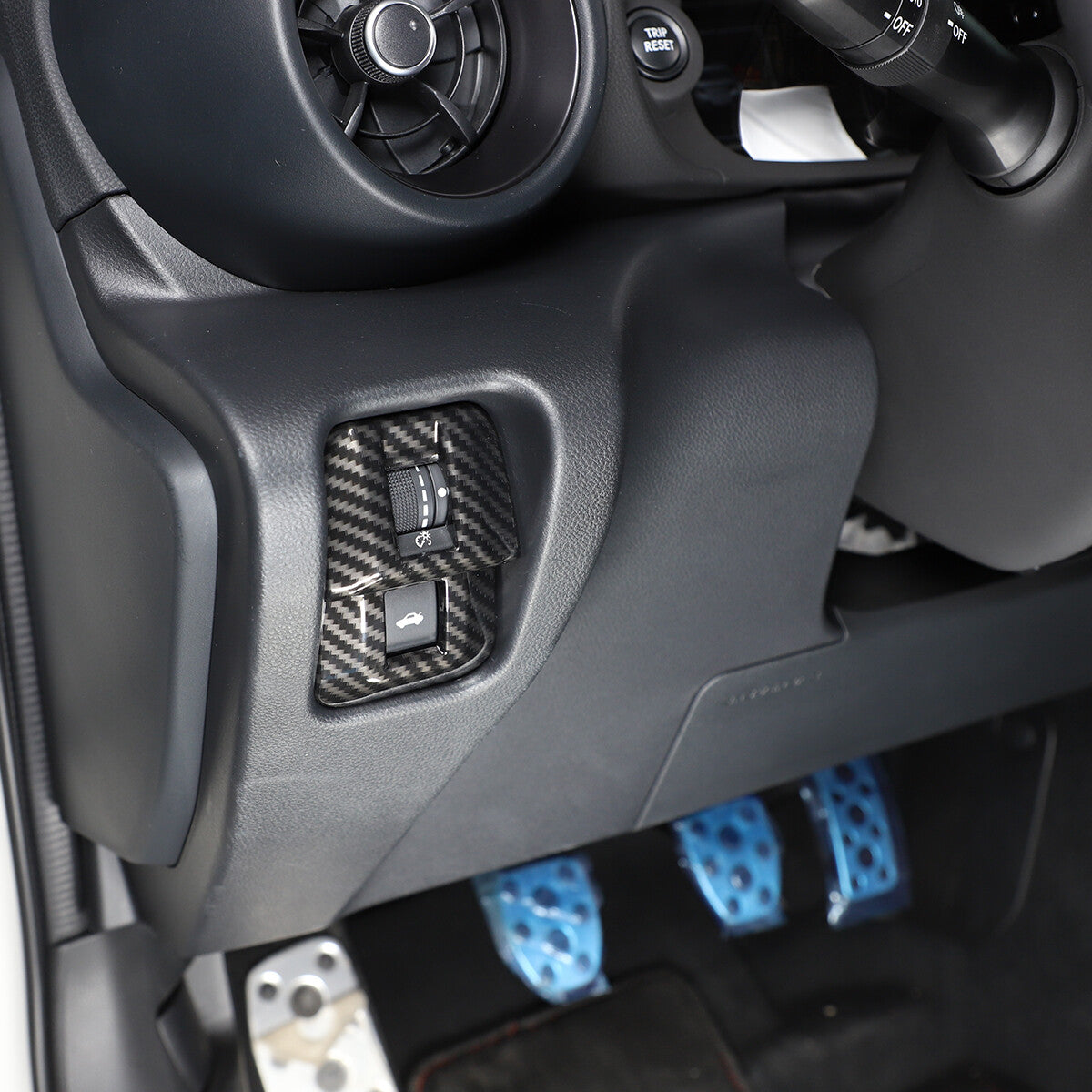 ABS Carbon Fiber Interior Center Console Trim Set Fits For GR86/BRZ 2022-2025 US - Variants 6-10 8