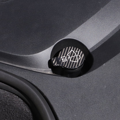 Real Carbon Fiber Engine Bay Tank Panel Cover Frame Trim For Corvette C8 2020-26 - Styles 1-5 5