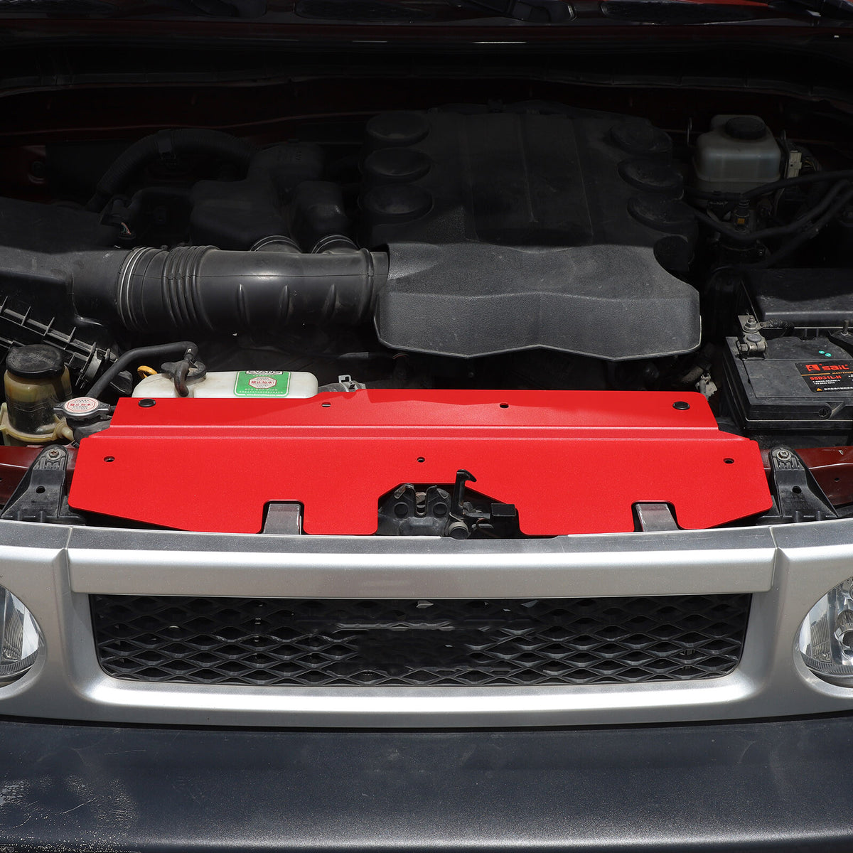 Red Replacement Engine Hood Cabin Cover For Toyota FJ Cruiser 2007-2021 12
