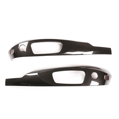 ABS Carbon Seat Adjustment Button Trim Cover For BMW 3-Series E90 E91 E92 05-12 9