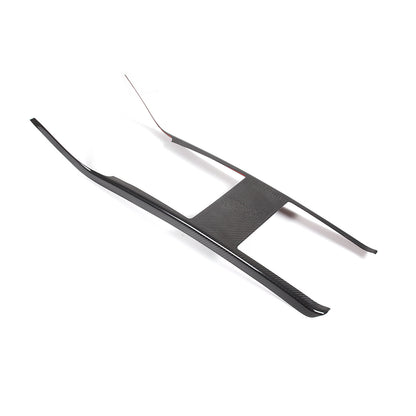Real Dry Carbon Fiber Center Console Interior Trim Cover For Tesla Model S 23+ 20