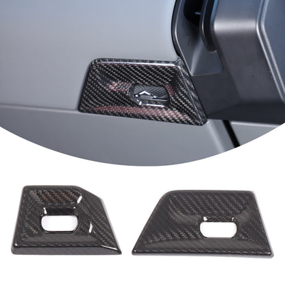 Real Carbon Fiber Dash Side Air Vent Trim Cover For BMW X3 G45 2025+ 6