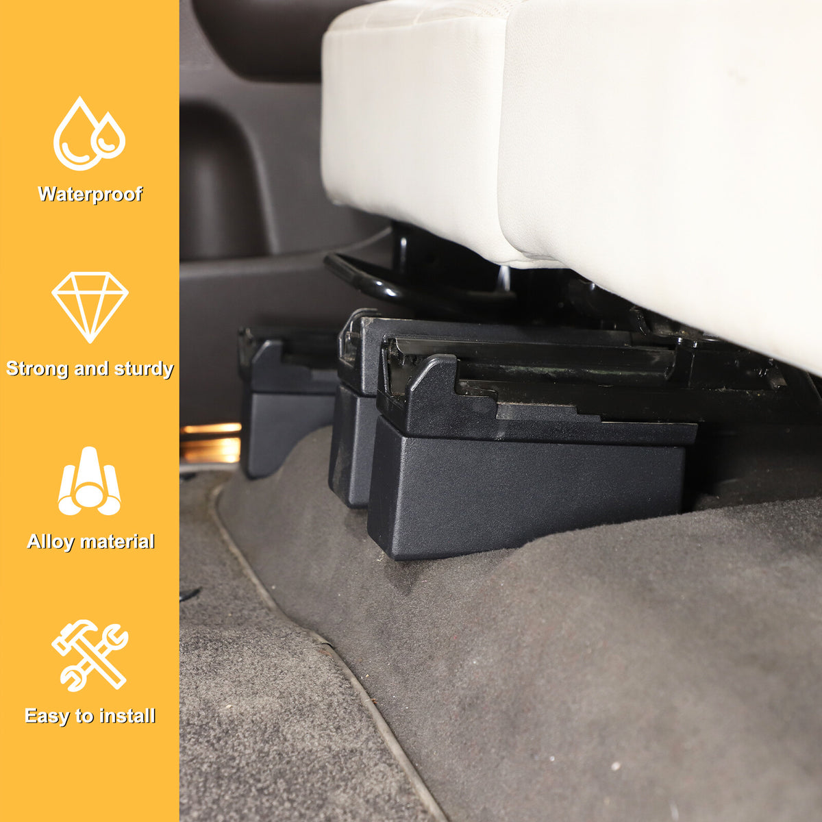 Steel Second Row Seat Heightening Bracket For Land Rover Discovery 5 L462 2017+ 20