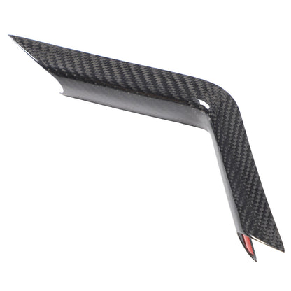 Real Carbon Fiber Right L-Shaped Gear Shift Trim For Jaguar F-Type X152 2013+ US 3