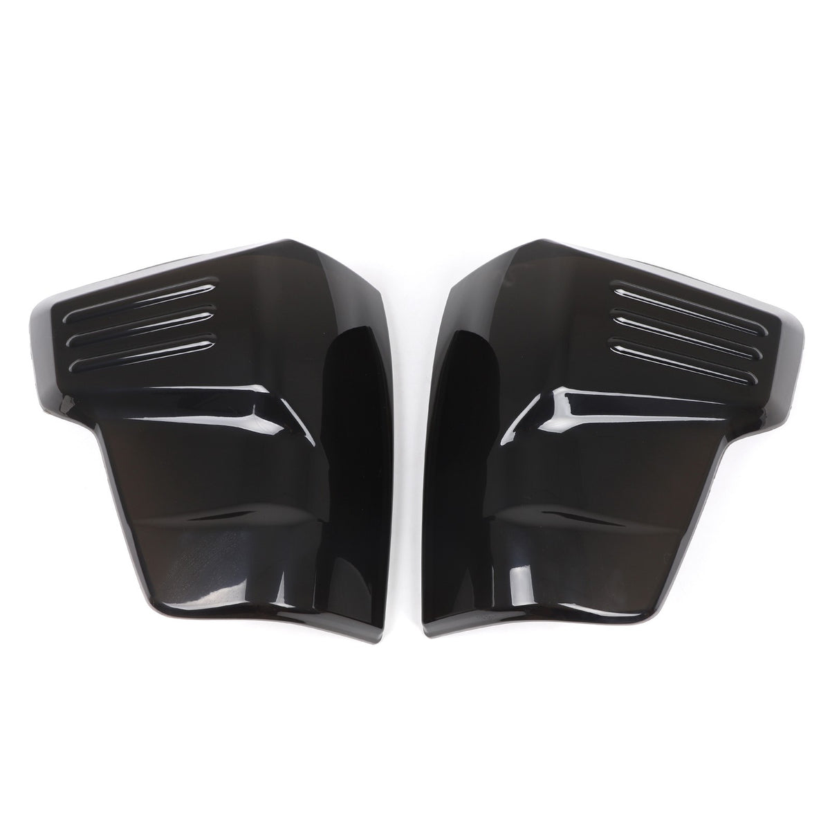 Transparent Gray ABS Tail Light Smoked Cover Trim For Nissan Titan 2016-2023 5