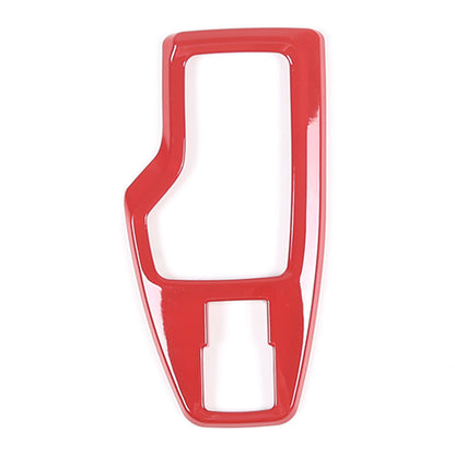 ABS Red Center Console Gear Shifter Panel Cover for Subaru WRX VB AT 2022-24 11