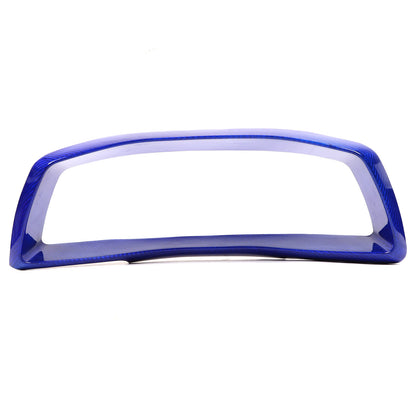 Blue Real Carbon Fiber Speedometer Instrument Trim For C8 Corvette 20-25 11