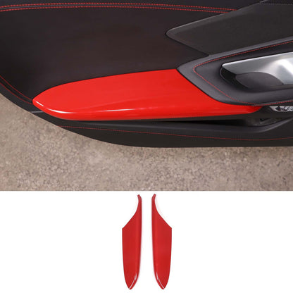 Red Full Interior Set Dash Panel Decor Cover Trim Kit For Corvette C8 2020-25 - Variants 6-10 63