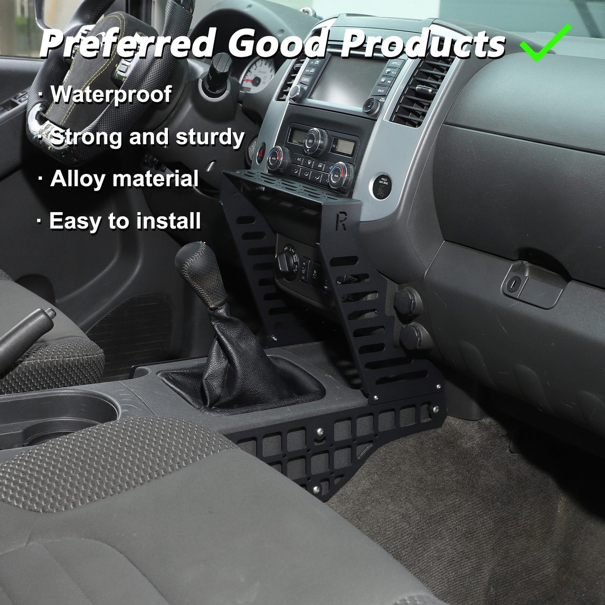 Center Console Multi-Function Expansion Platform For Nissan Frontier 2009-2017 2