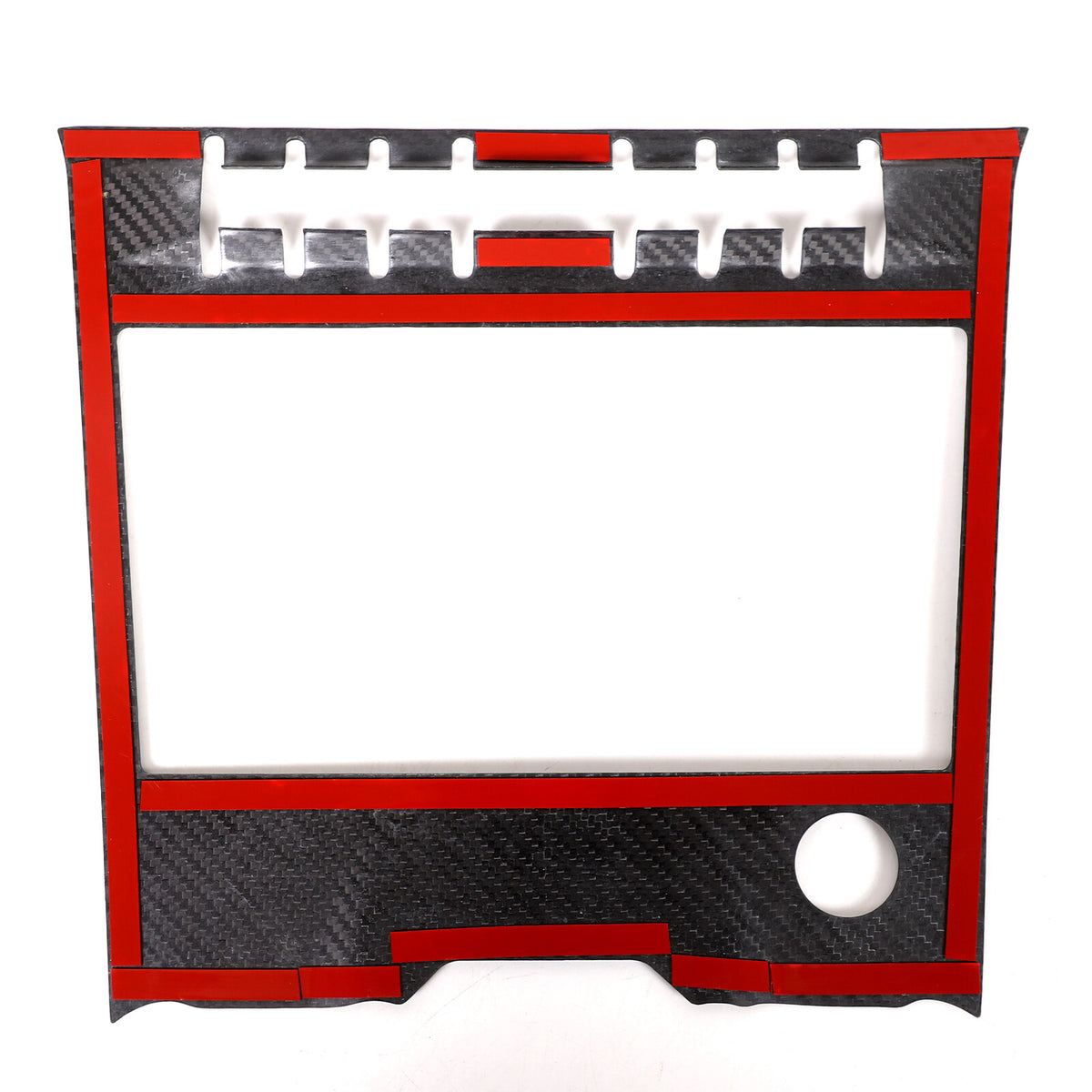Matte Real Carbon Fiber Center Air Conditioning Trim for Lamborghini Urus 18-23 11