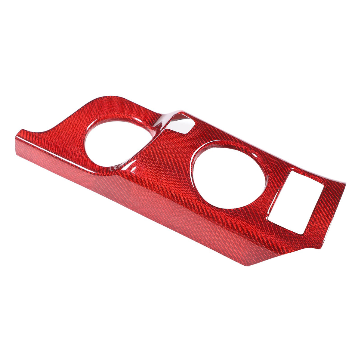 Red Real Carbon Fiber Interior Center Console Trim For Nissan Z 400Z RZ34 2023+ 6