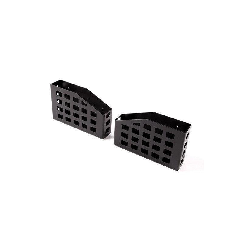 Black Gear Shift Side Storage Box Two Baskets Trim For LR Defender 04-19 11