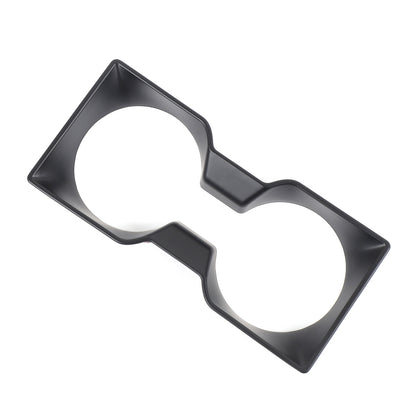Matte Black ABS Center Console Cup Holder Trim For Land Rover Defender L663 25+ 8