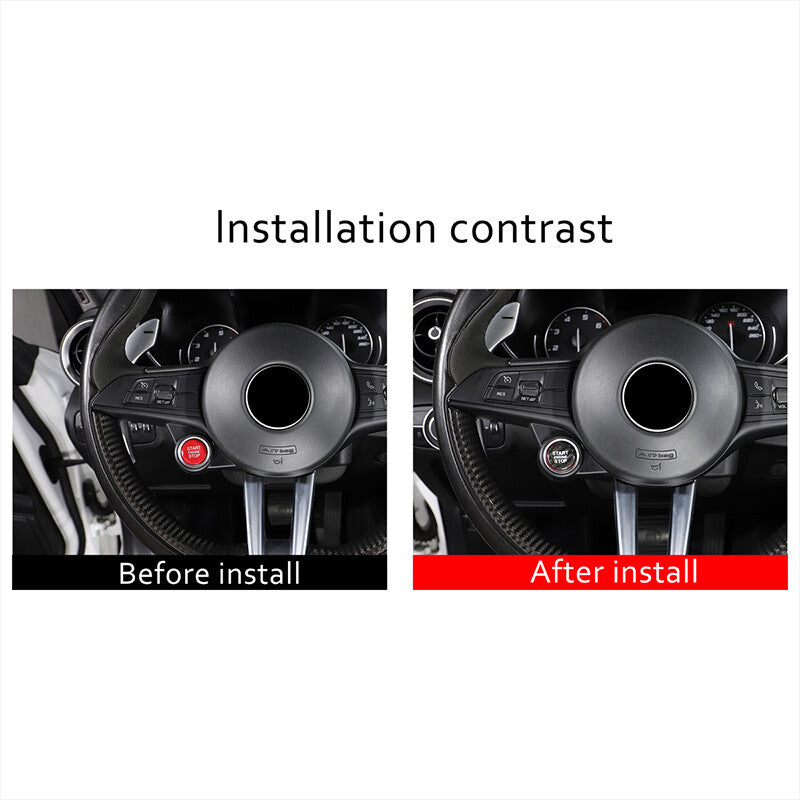 Real Dry Carbon Fiber Interior Center Console trim Kit For Alfa Romeo Tonale 23+ - Variants 11-12 23