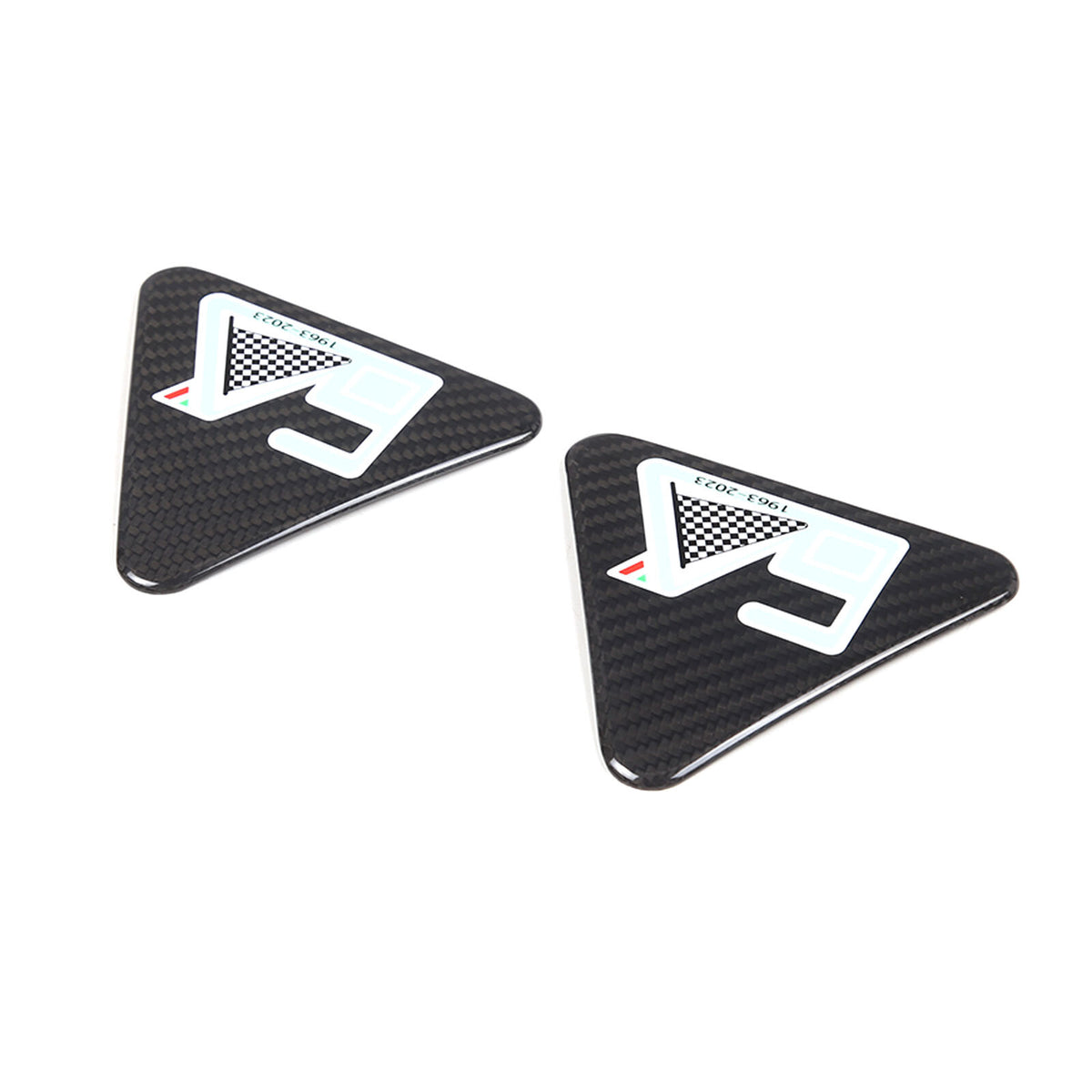 Real Carbon Car Side Fender Emblem Badge Trim For Alfa Romeo Giulia/Stelvio 17+ 8